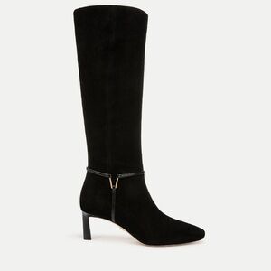 Veronica Beard Kenzie Black Heeled Boots